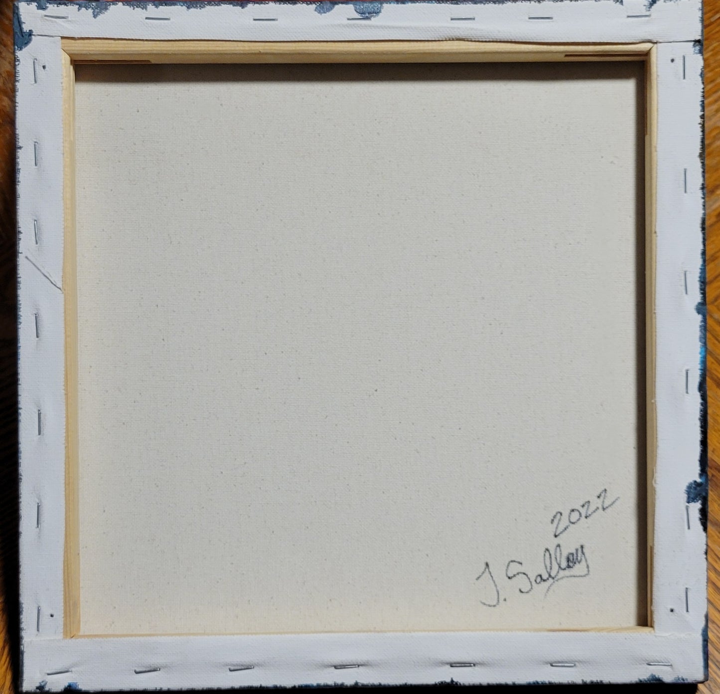 Original Fluid Art Colorshifting Ringpour Painting