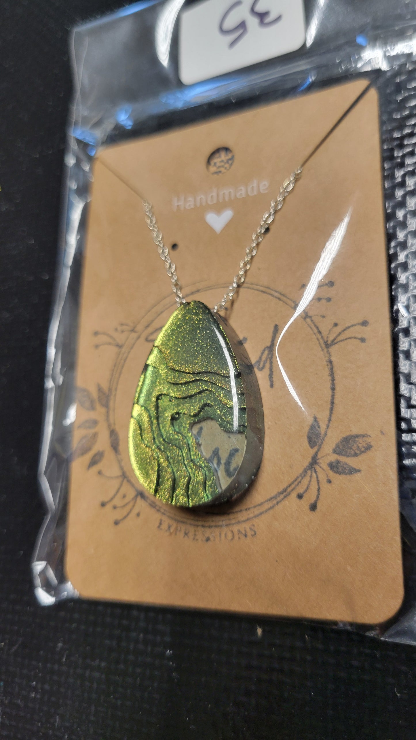 Handmade Fluid Art Jewlery (Custom Order)