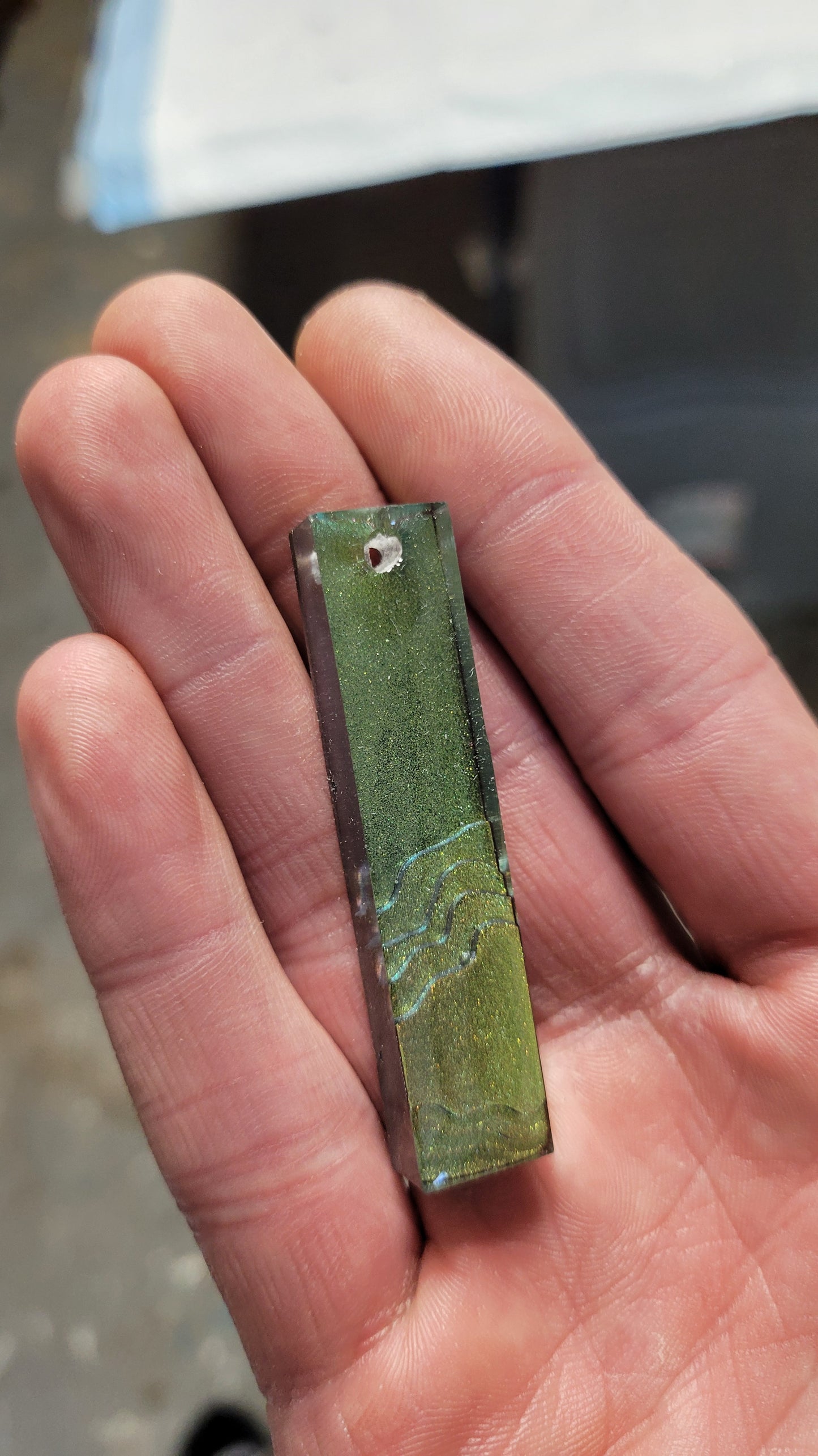 Handmade Fluid Art Jewlery (Custom Order)