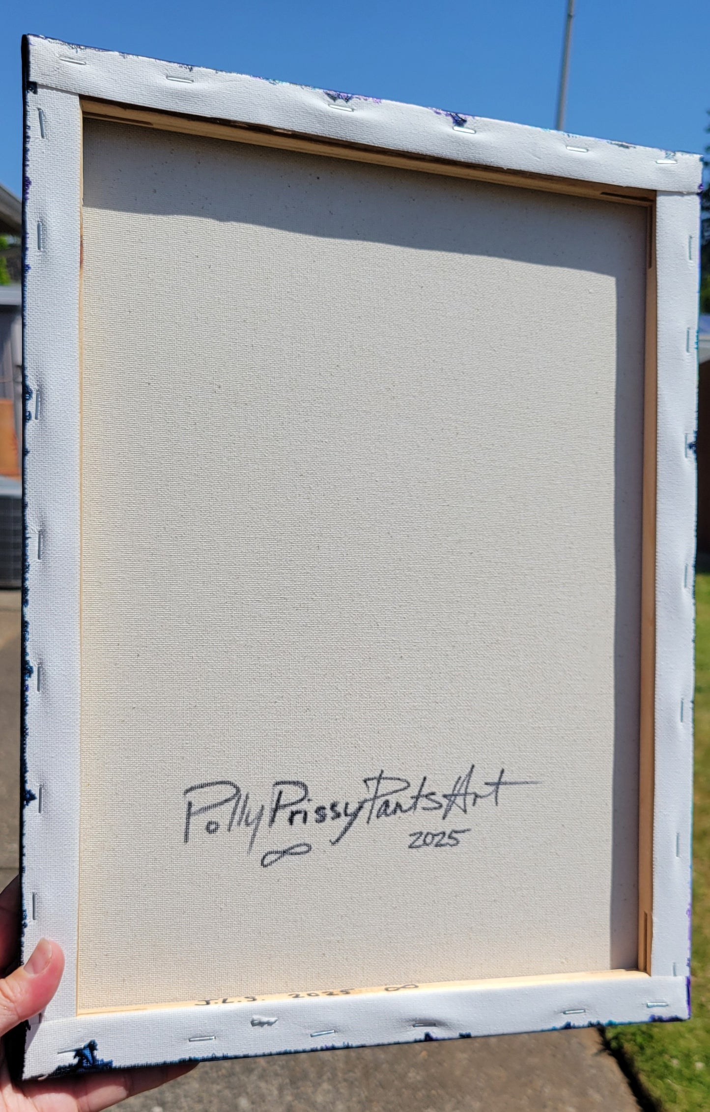 Original Fluid Art Sunflower Painting on a 12x16 inch canvas