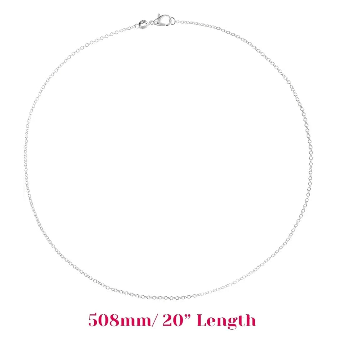 Handmade Sparkling Red Heart Pendant with .925 silver plated 20 Inch Necklace Chain
