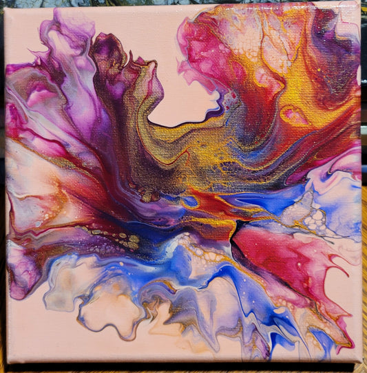 Original Fluid Art Painting