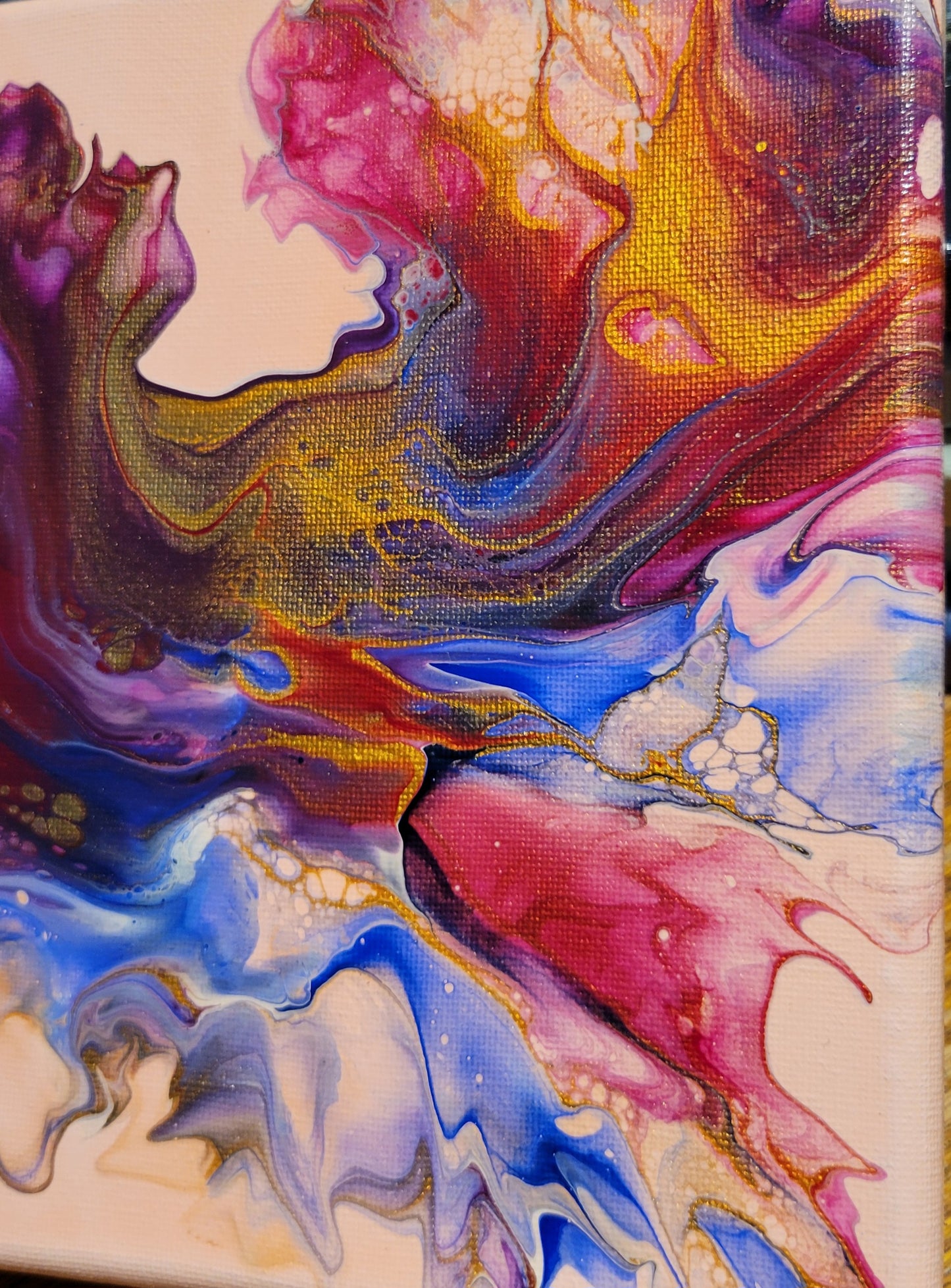 Original Fluid Art Painting