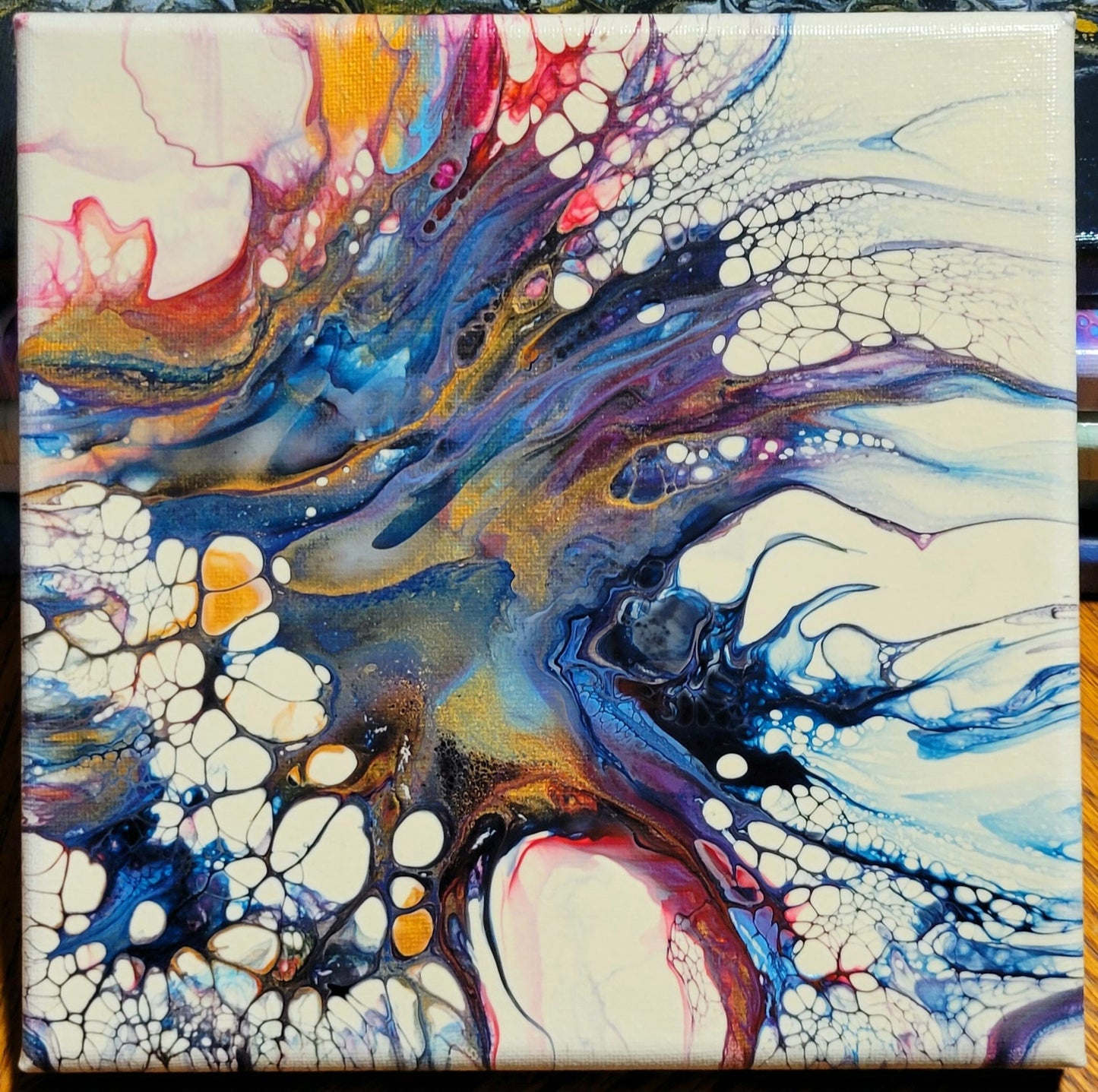 Original Fluid Art Abstract Painting