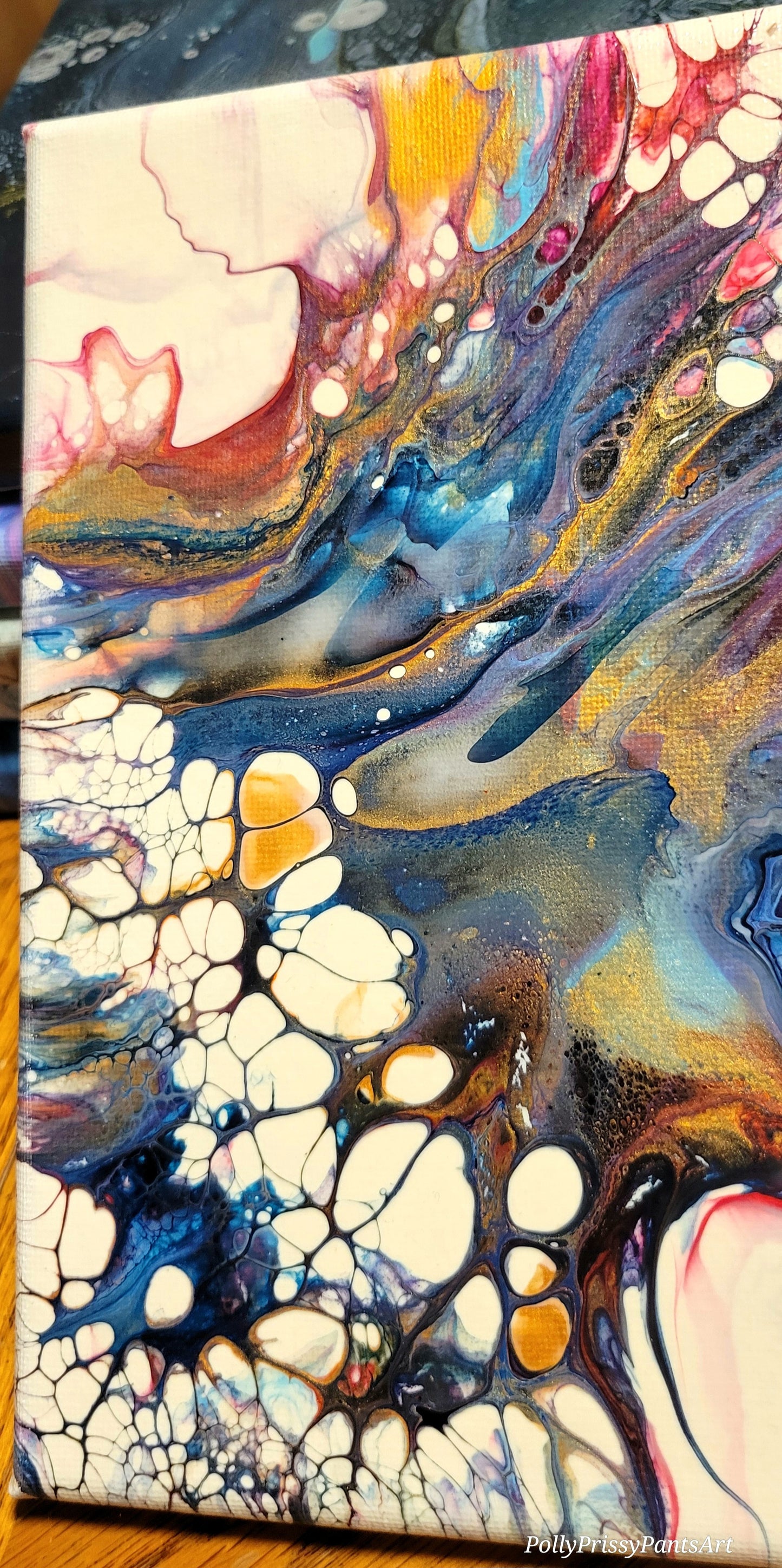 Original Fluid Art Abstract Painting