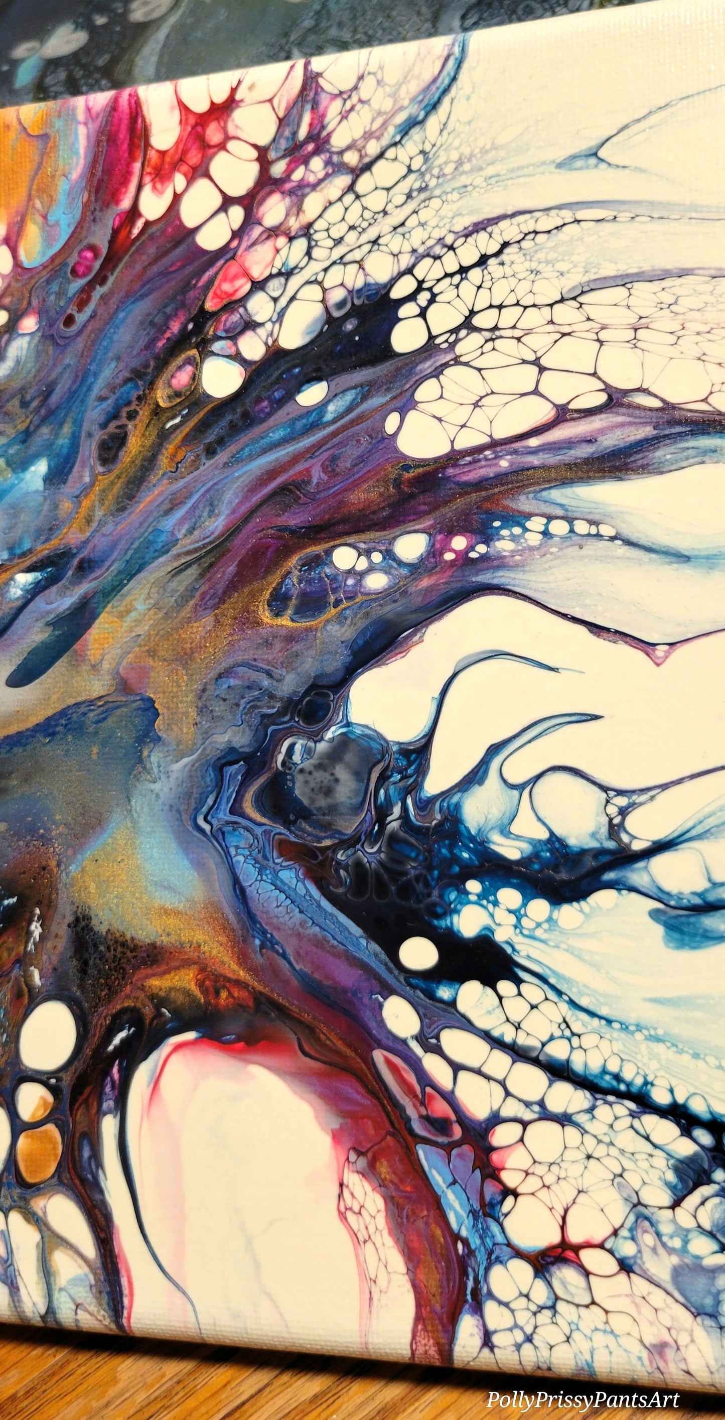 Original Fluid Art Abstract Painting