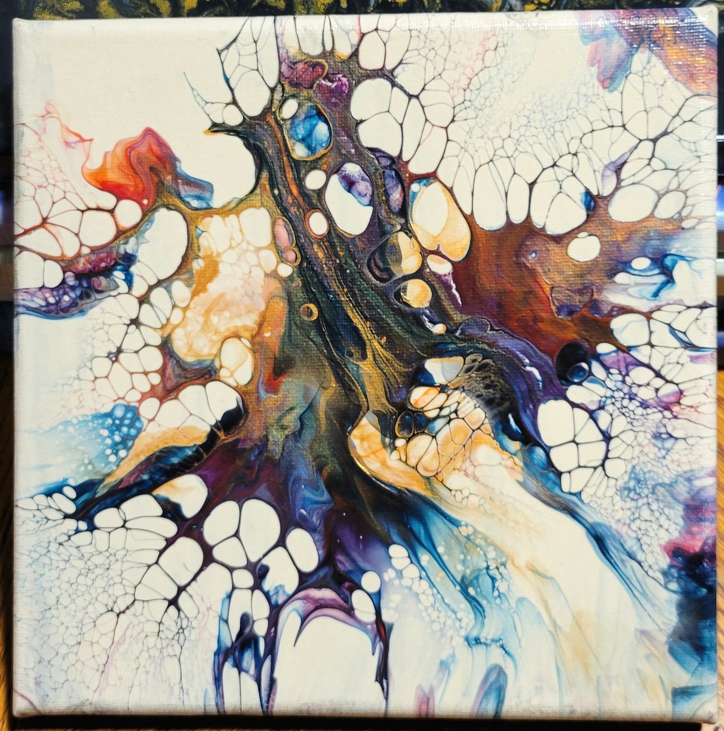 Original Fluid Art Abstract Painting