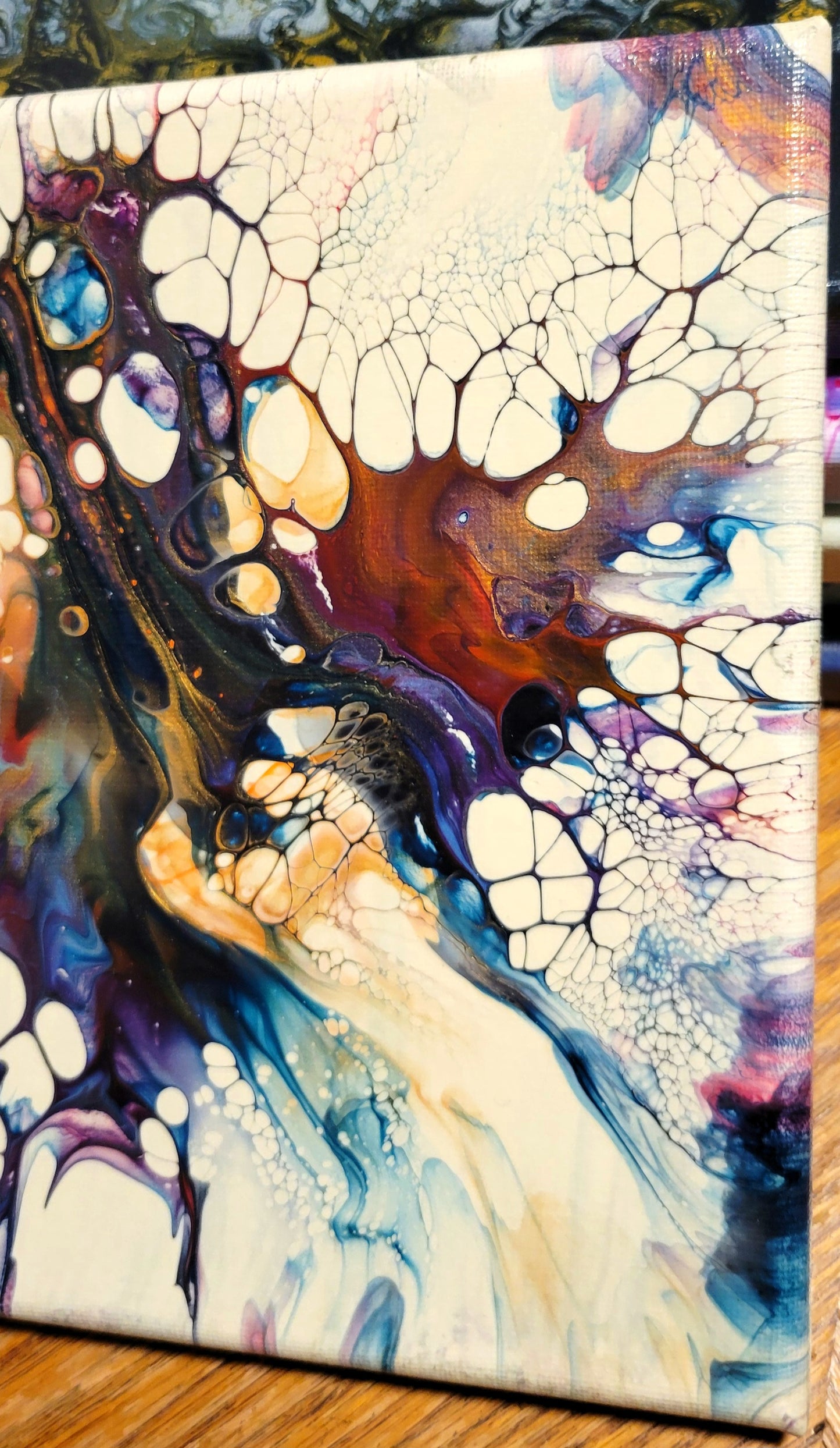 Original Fluid Art Abstract Painting