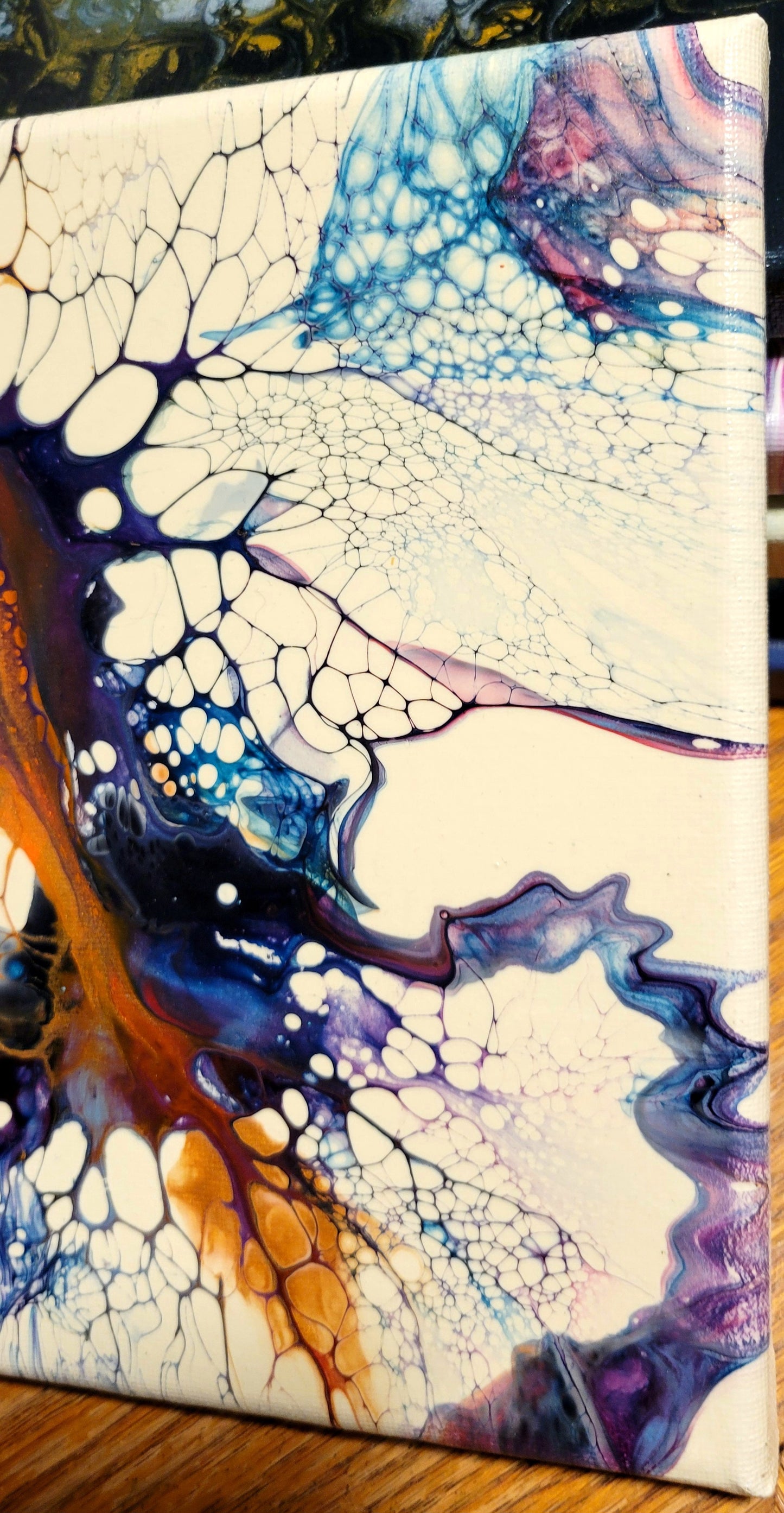 Original Fluid Art Abstract Painting