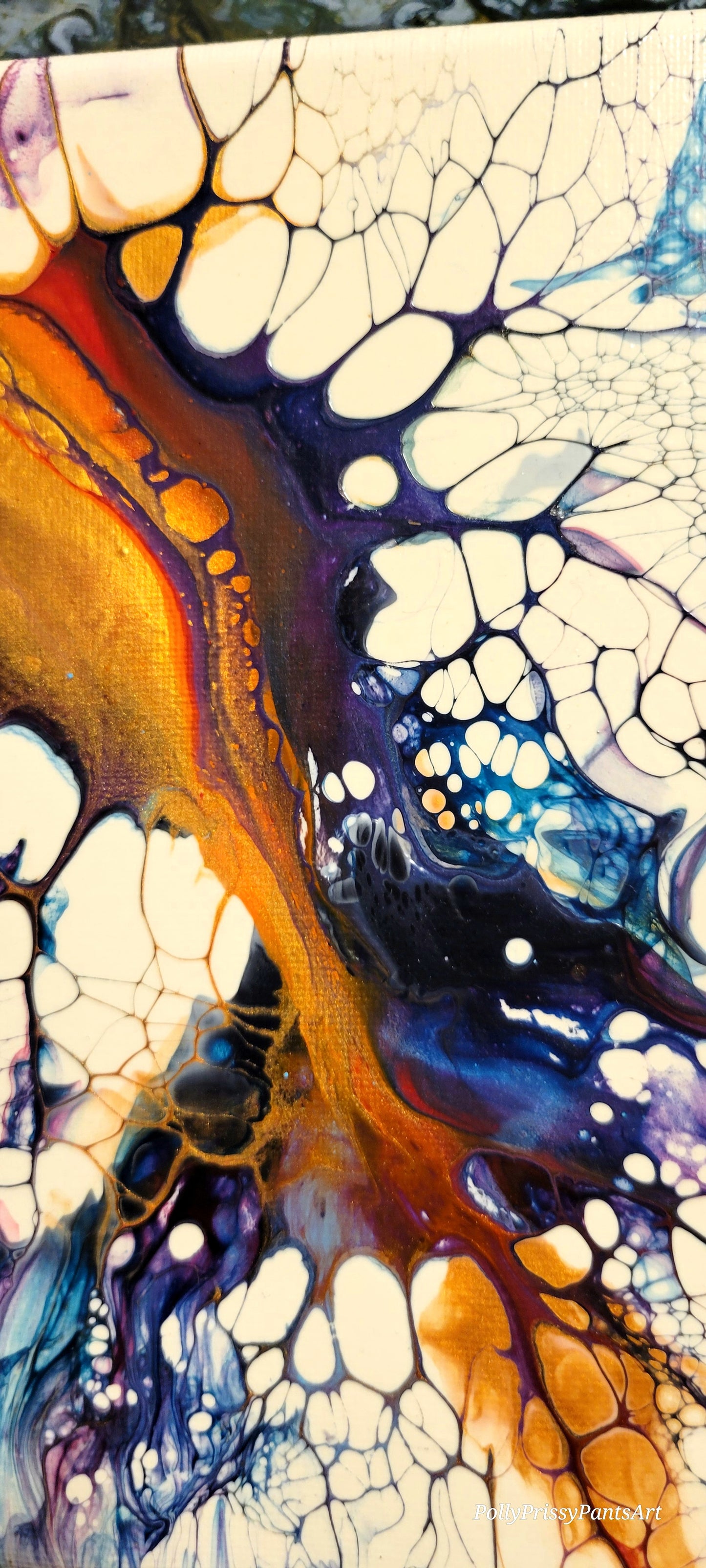 Original Fluid Art Abstract Painting