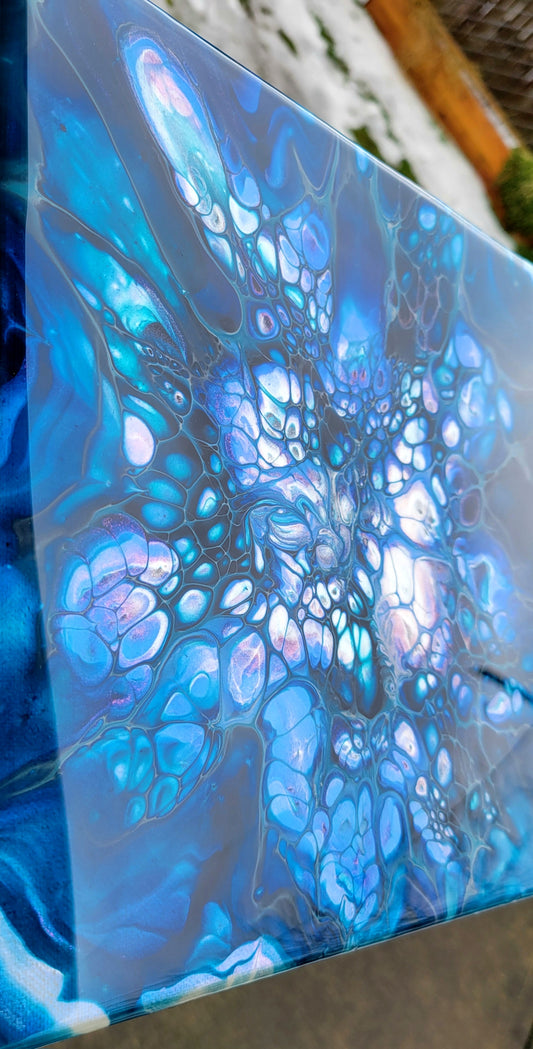 Fluid Art Colorshifting Painting