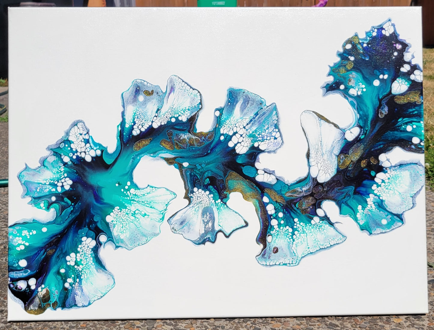 Original Acrylic Fluid Art Painting