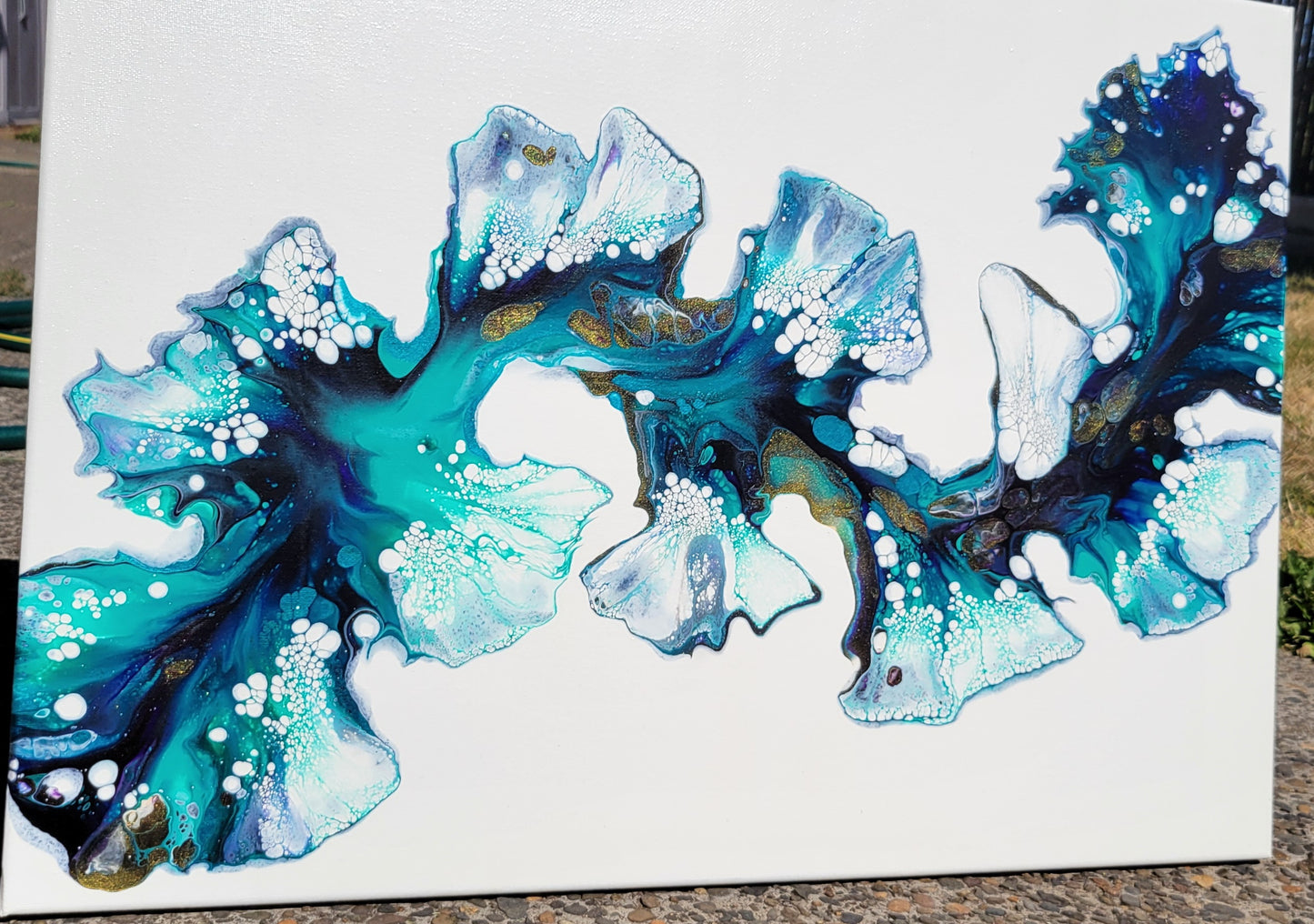 Original Acrylic Fluid Art Painting