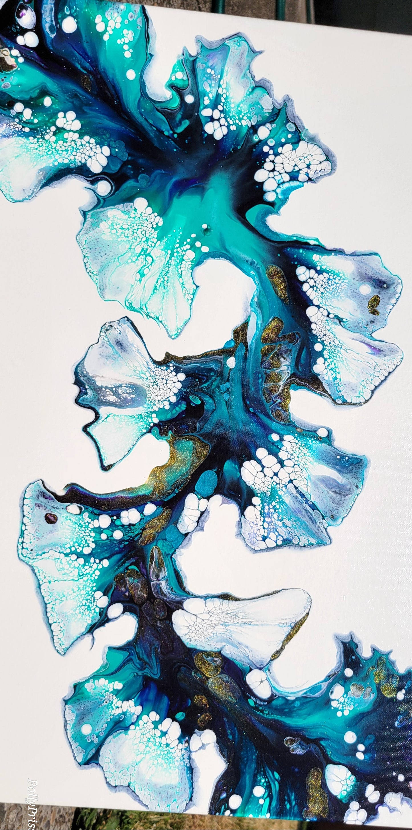 Original Acrylic Fluid Art Painting