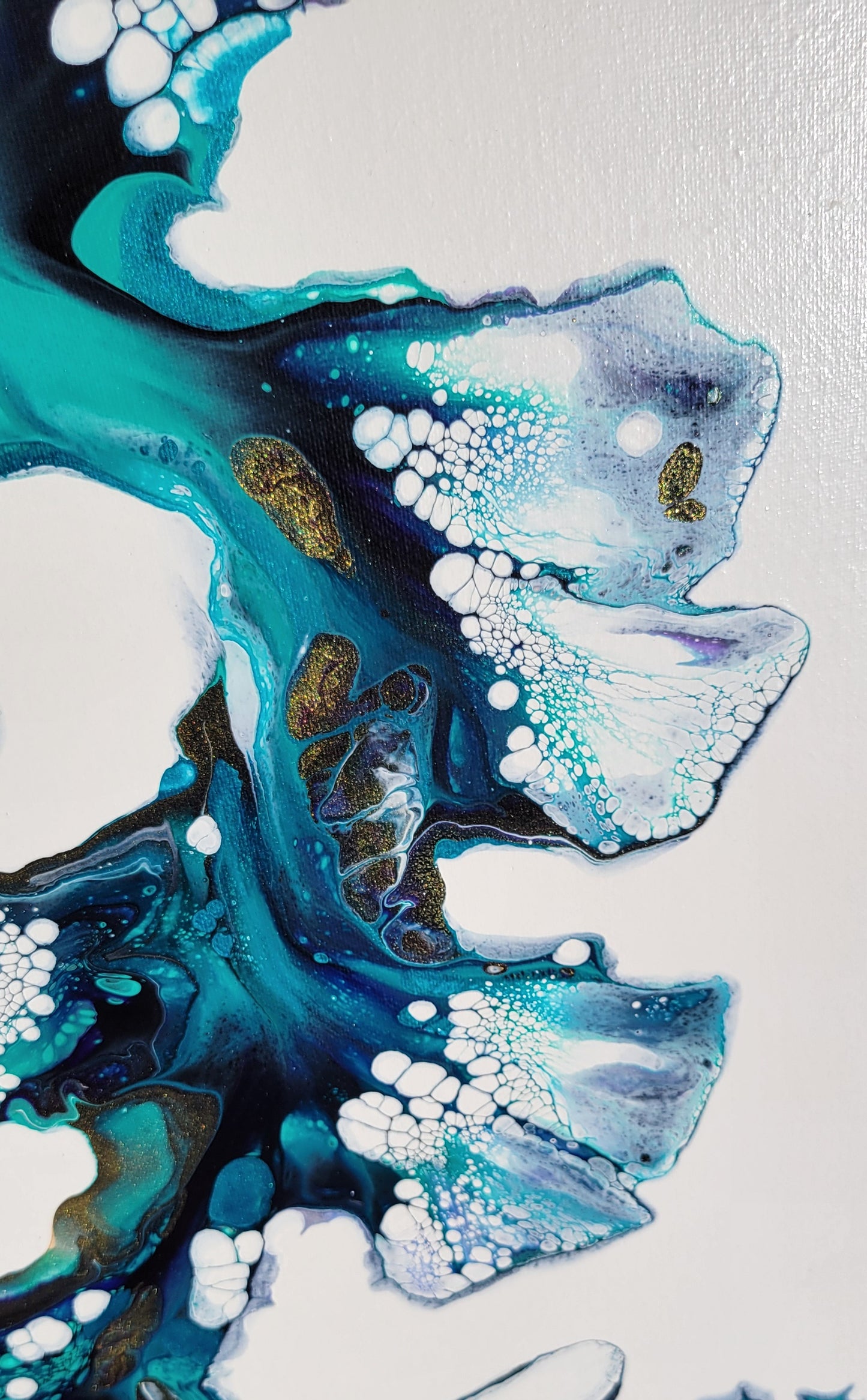 Original Acrylic Fluid Art Painting